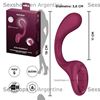 G for Goddess 2 (Wine Red) Estimulador de punto G con carga USB